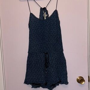 American Eagle Sleeveless Shorts Romper